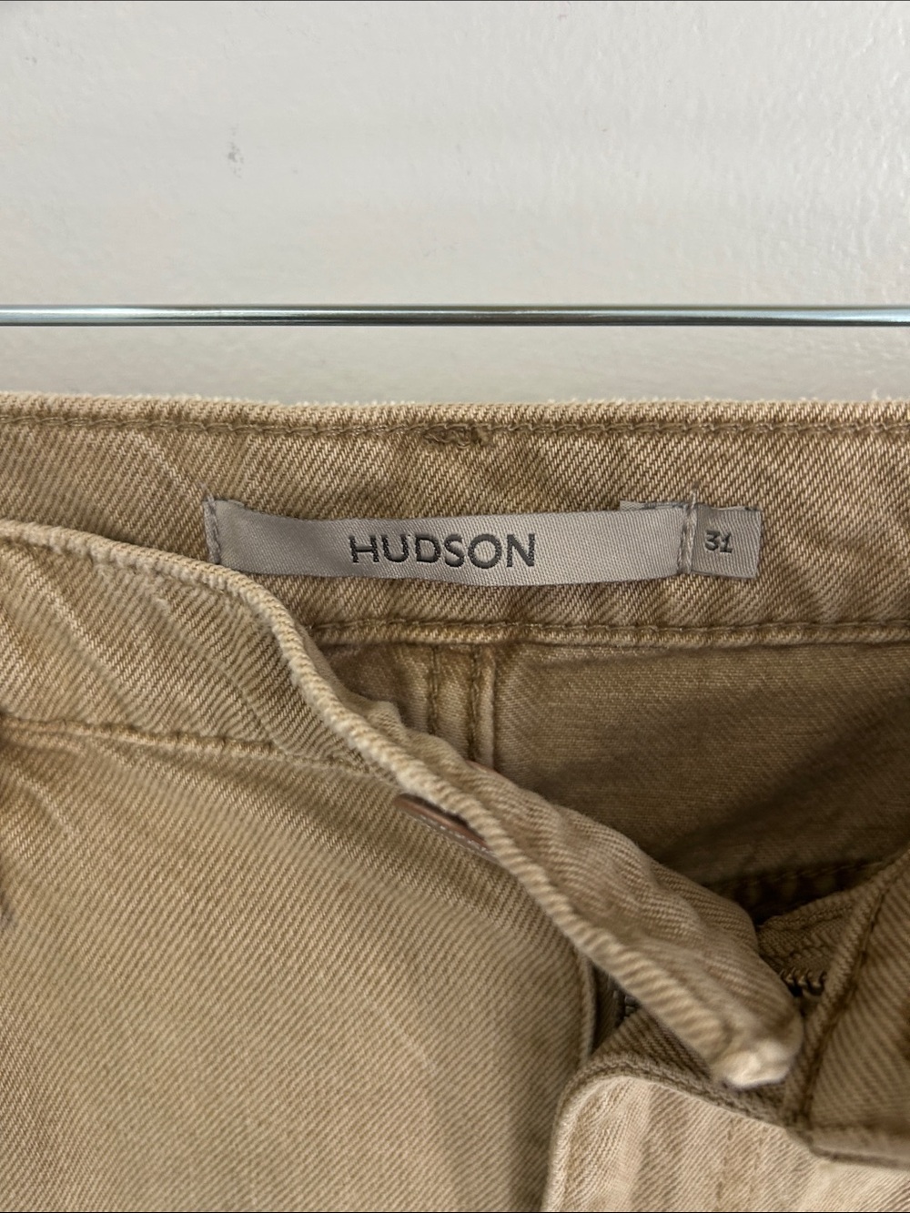 Hudson Bailey Relaxed Barrel Jeans Burnt Khaki - Picture 7 of 12